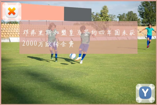邓弗里斯加盟皇马签约四年国米获2000万欧转会费